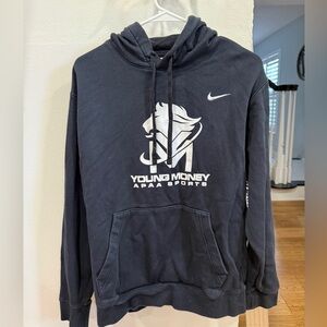 Nike Dark Hoodie with Swoosh